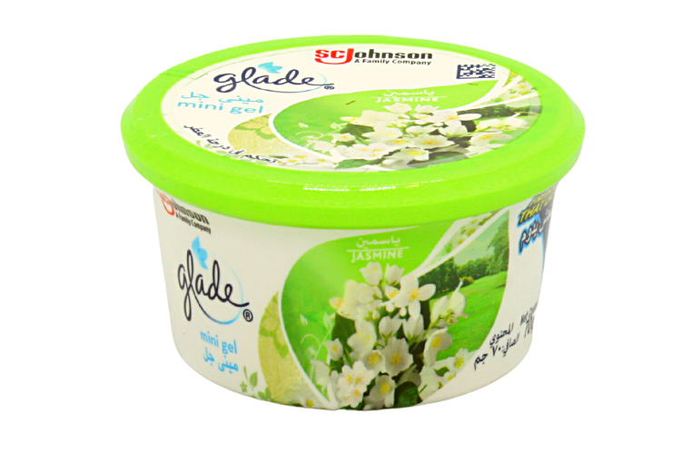 Glade Mini Air Freshener Gel Jasmine 70g