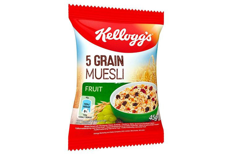 Kellogg's 5 Grain Fruit Muesli 45g