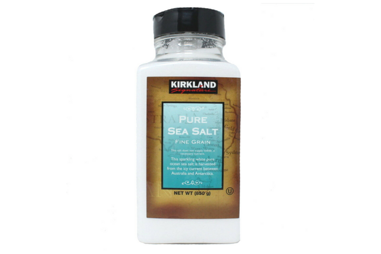 Kirkland Pure Sea Salt Fine Grain 850g