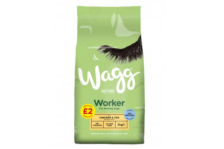 Wagg Worker Wagg - Worker - Chicken & Veg - 2Kg