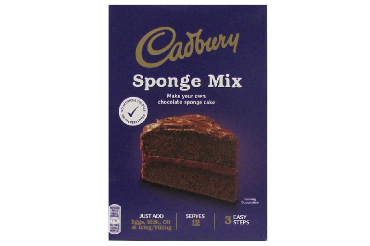 Cadbury Chocolate Sponge Mix (400g) - Compare Prices & Where To Buy -  Trolley.co.uk