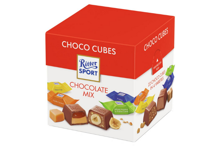 Ritter Sport Choco Cubes Chocolate Mix 176g