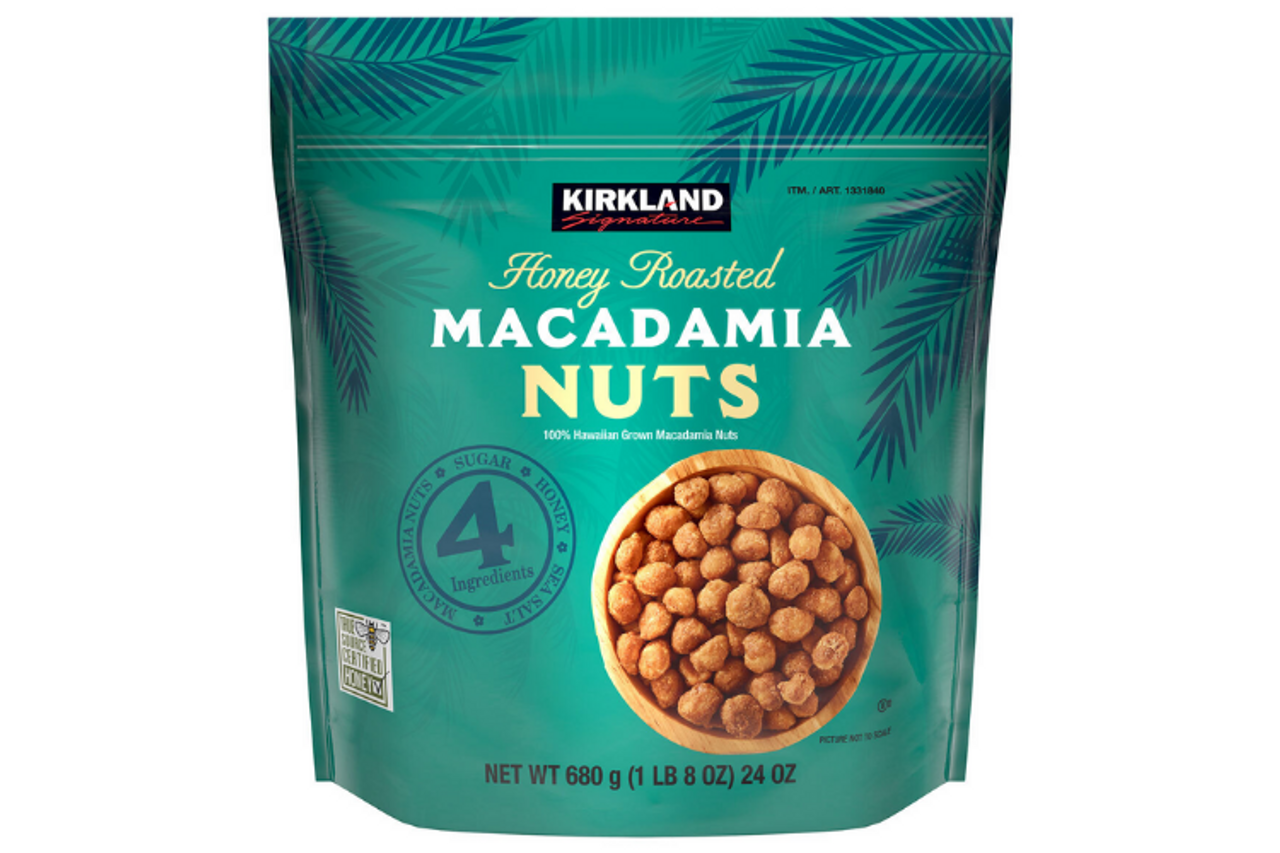 Kirkland Signature Honey Roasted Macadamia Nuts 680g