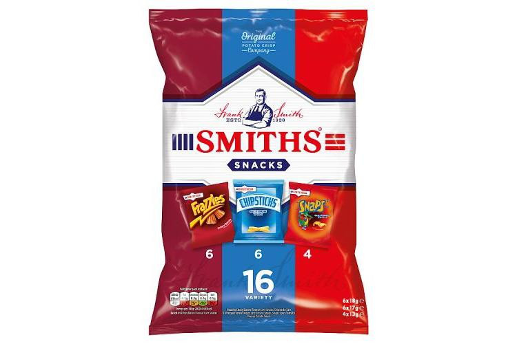 Smiths Snack Variety 16 Bags
