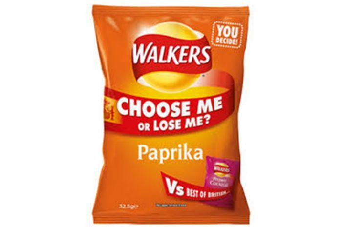 Walkers Paprika 50g