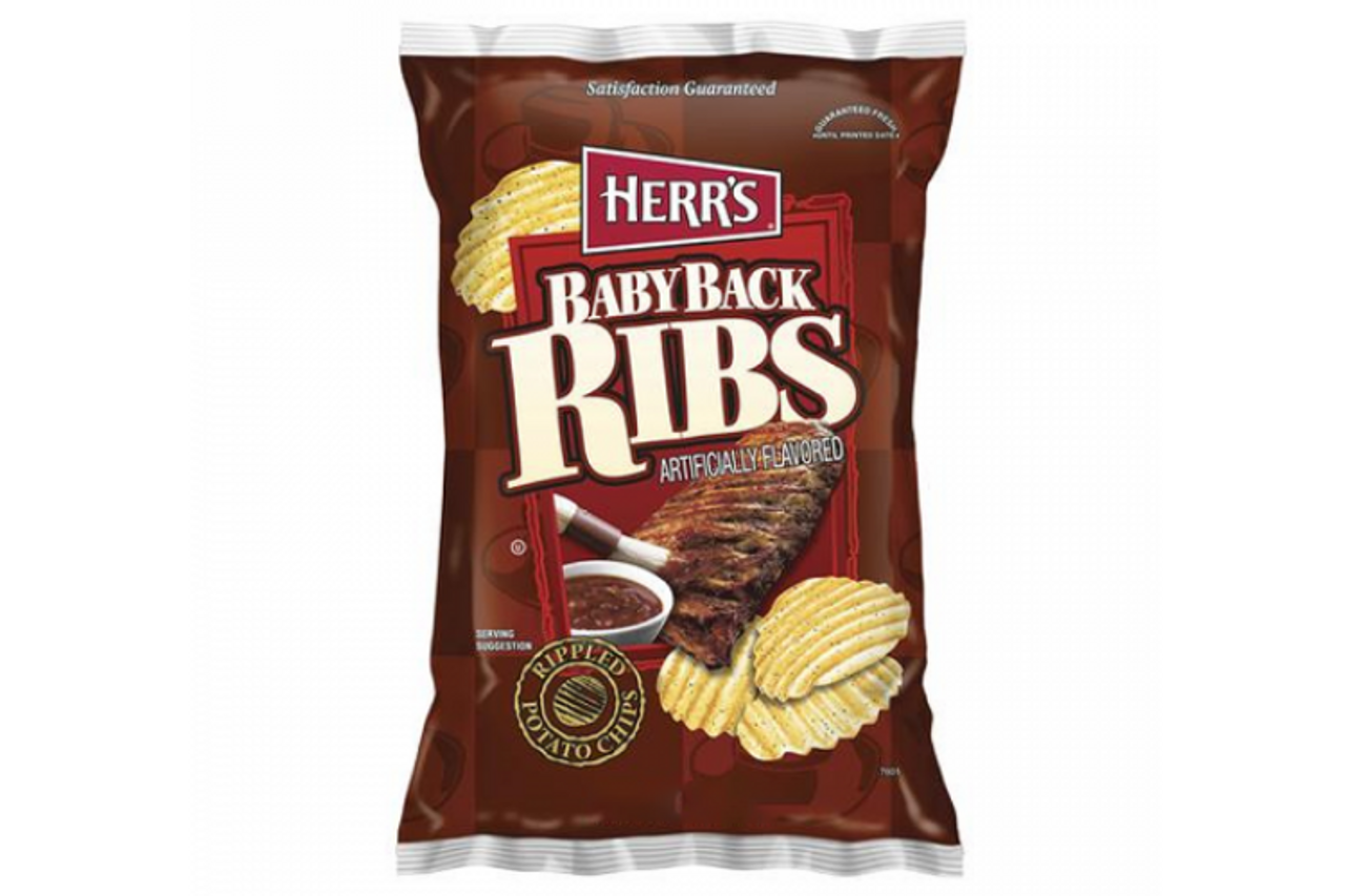 Herr's Baby Back Ribs Chips 170g