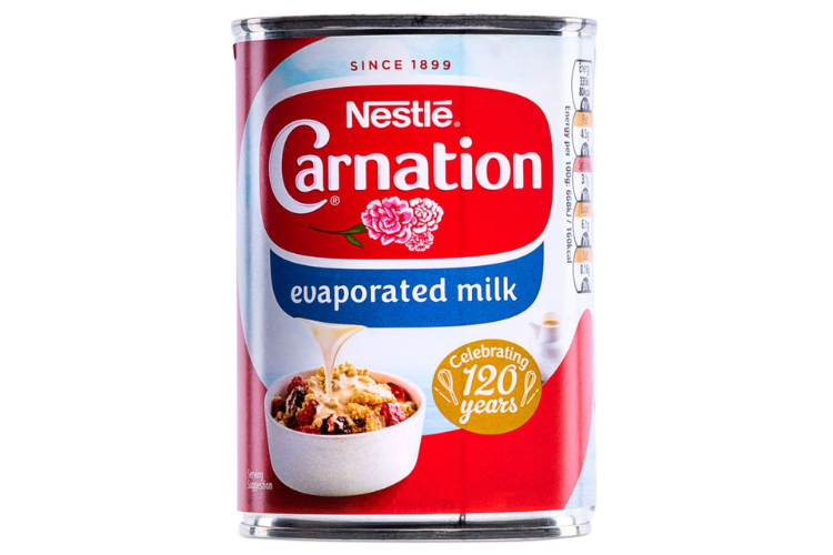 Nestle Carnation Evaporated Milk 410g (Damaged/Dented Packaging