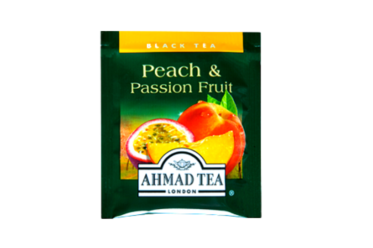 Ahmad Tea London Peach & Passion Fruit Black Tea Individual
