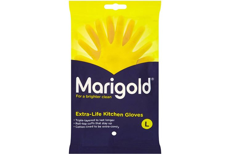Marigold Extra Life Kitchen Gloves Medium | Best One - Rose Hill