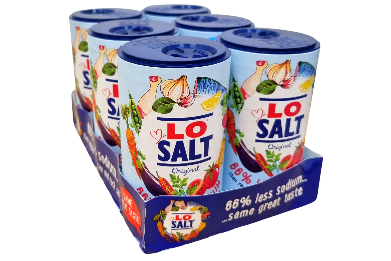 Lo Salt Reduced Sodium Salt 350g Pack of 2
