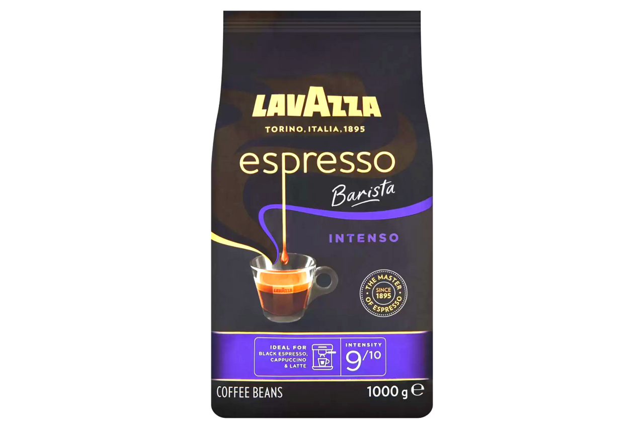Lavazza Espresso Barista Intenso Coffee Beans 1kg