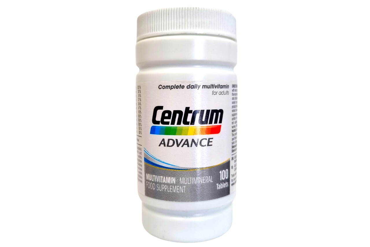 Centrum - Advance - Complete Daily Multivitamin for Adults - 100 ...