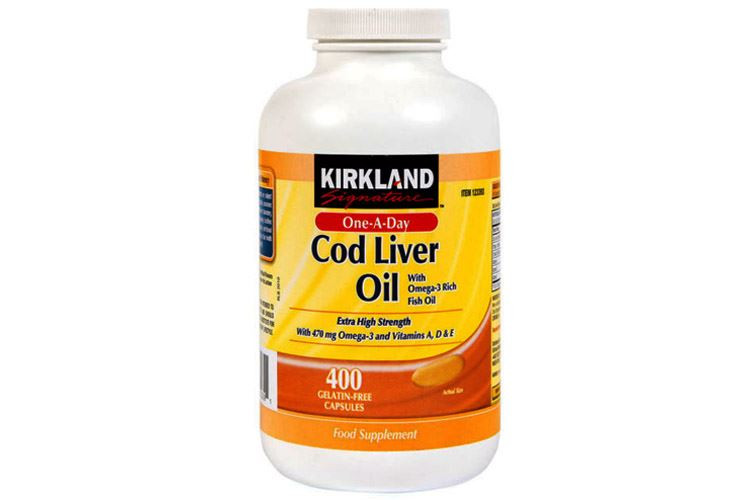 Kirkland Cod Liver Oil 400 Caps