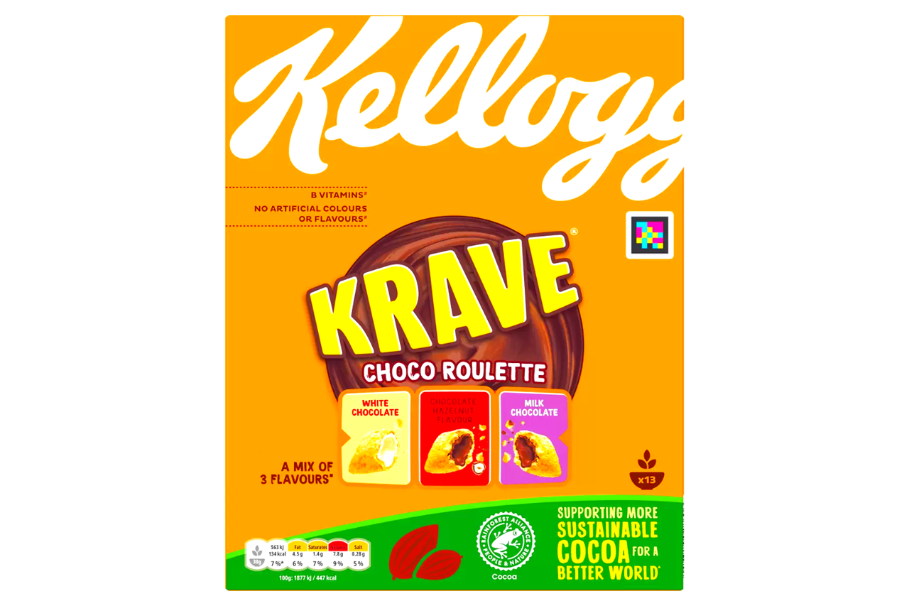 Krave Roulette Kellogg's - Krave - Choco Roulette - 410g (Damaged Packaging) - Best ...
