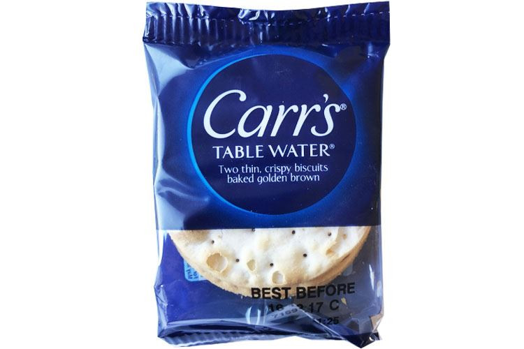 Kit 3 Biscoito Água E Sal Carr's Original Table Water 125g - Biscoito
