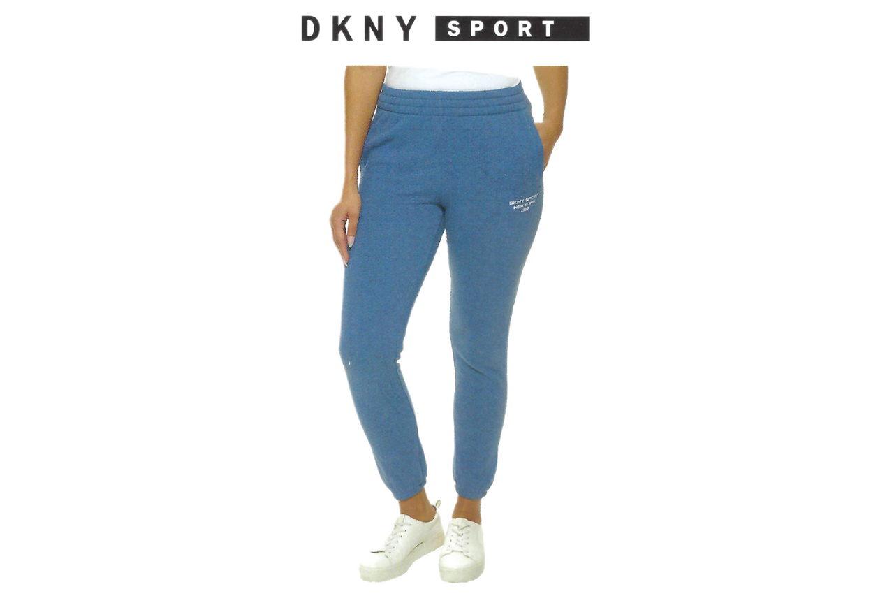 DKNY Sport New York 1989 Women Joggers Blue Medium