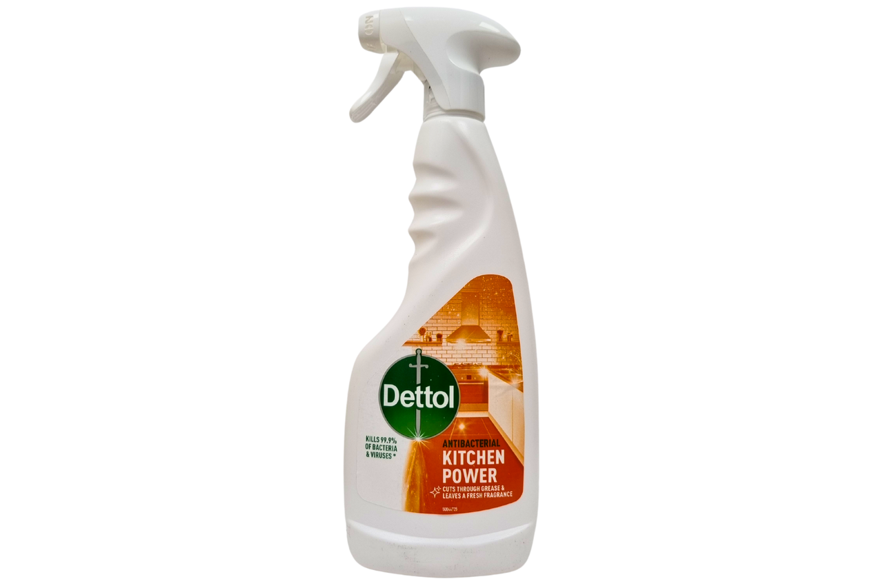 Dettol - Antibacterial Kitchen Power Spray - Fresh Fragrance - 440ml ...