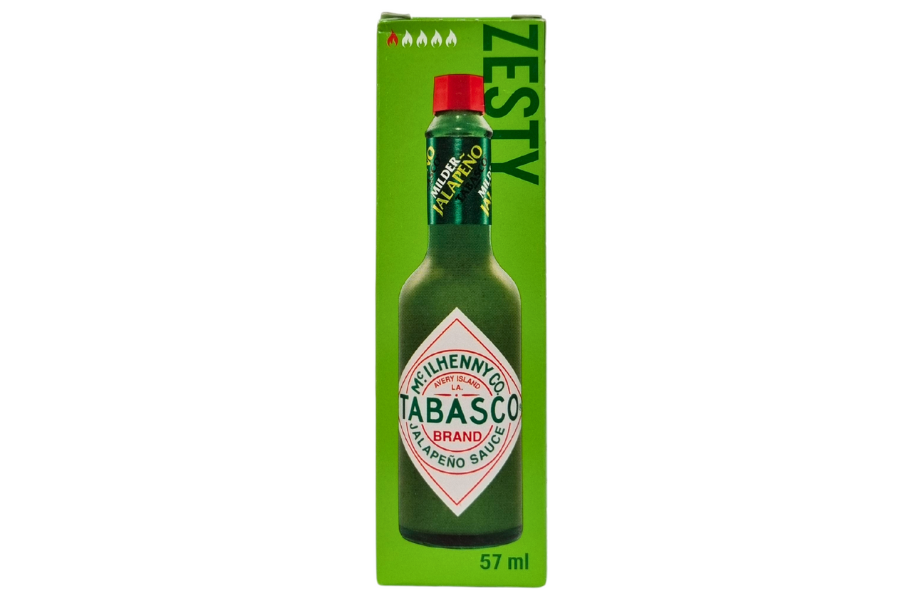 TABASCO。 Tabasco - Zesty - Milder Jalapeno Sauce - 57ml
