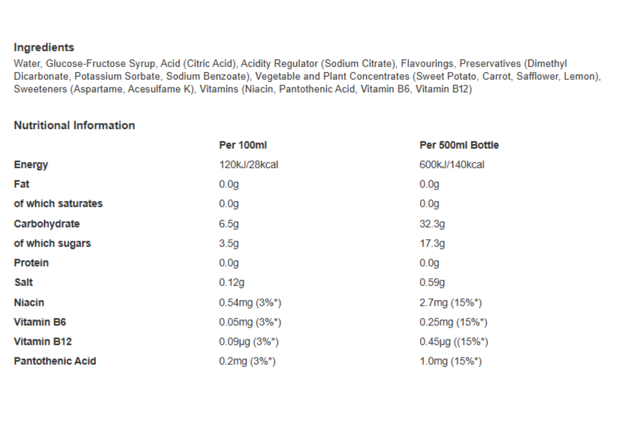 Boost - Raspberry & Mango - 500ml - Best Before it's Gone Ltd
