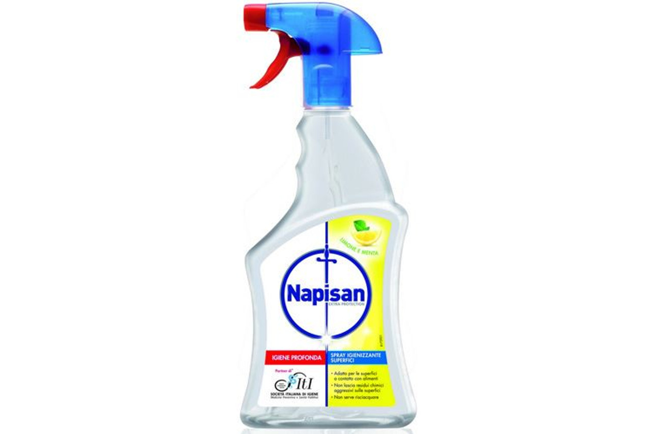 Napisan Sanitizing Spray - Lemon & Mint - 750 ml