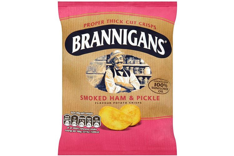Brannigans Smoked Ham & Pickle 40g