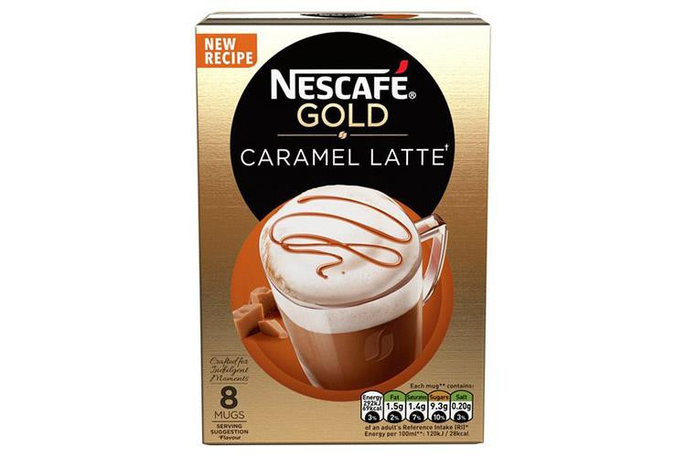 Nescafe Gold Caramel Latte 8 x 17g Sachets