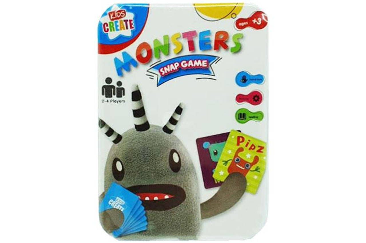 Kids Create Snap Card Game Various Designs