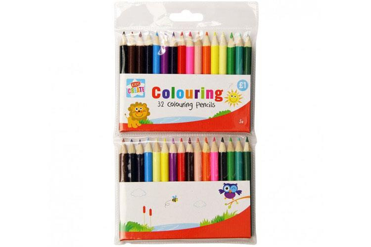 32 Colouring Pencils