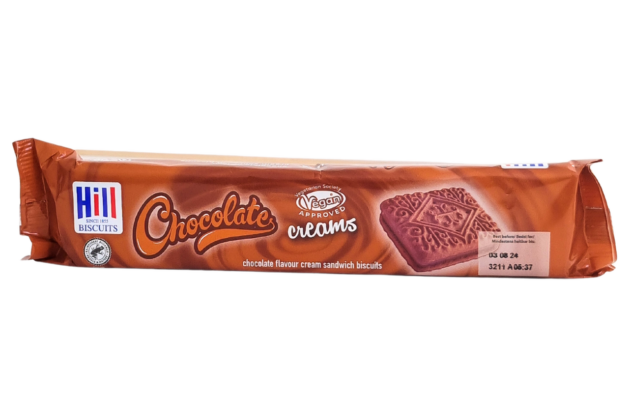 Hills Biscuits Chocolate Creams Vegan Approved 150g