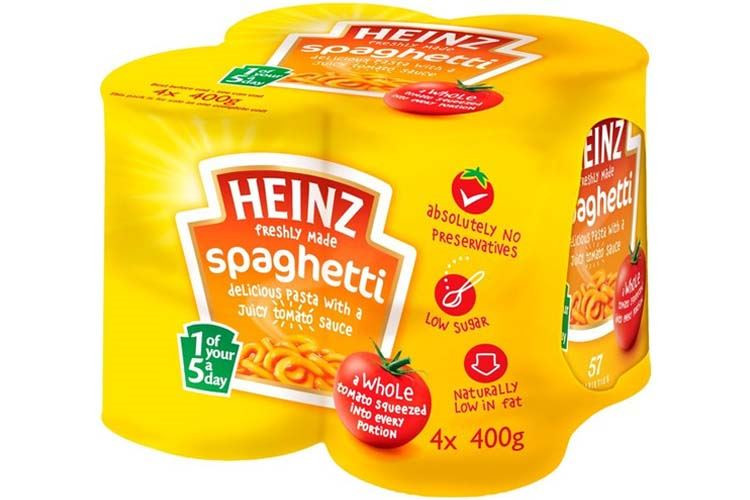 Heinz Spaghetti 4 x 400g