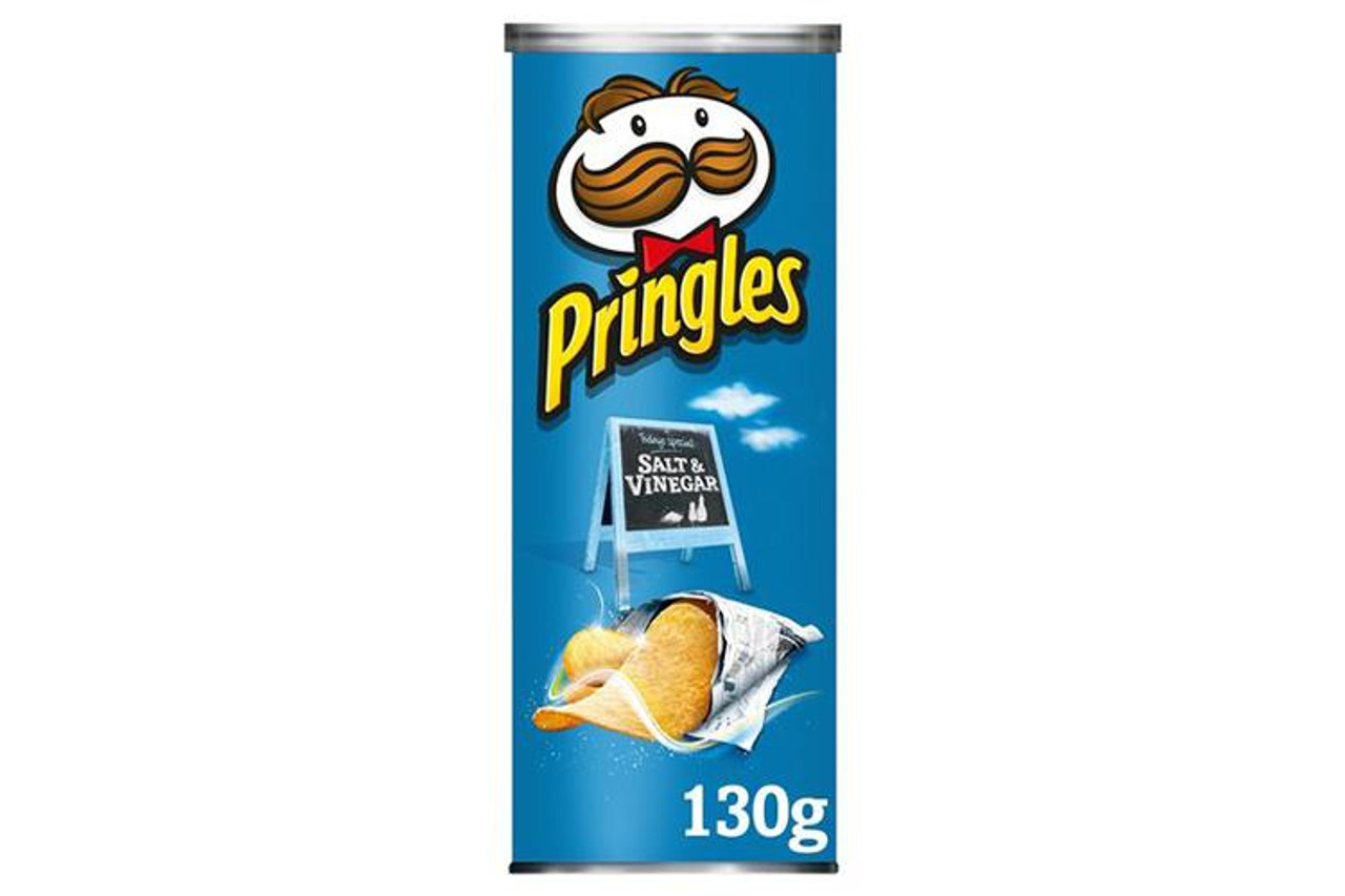 Pringles Salt & Vinegar 130g