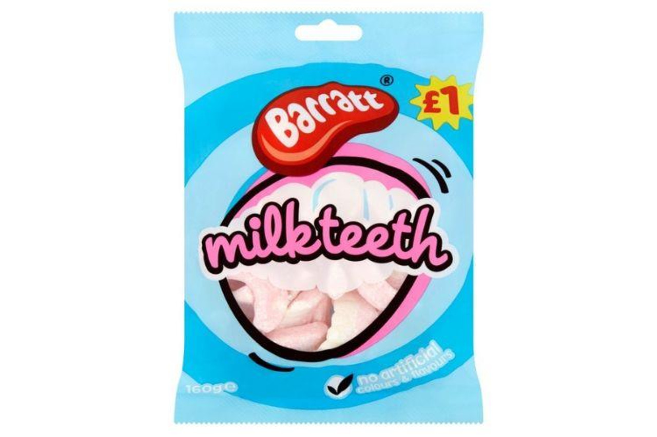 Barratt Milk Teeth Sweets 160g 7717