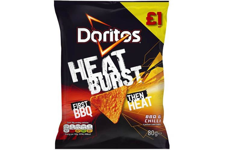 Doritos BBQ & Chilli Heat Burst 80g