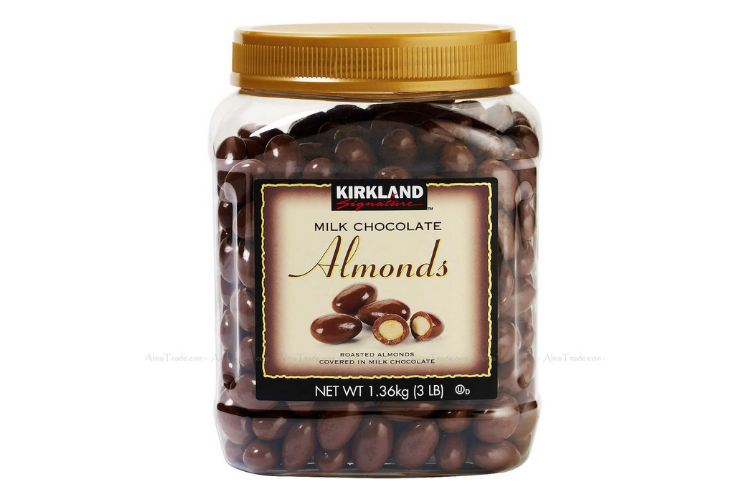 Kirkland Milk Chocolate Almonds 1.36Kg