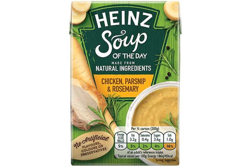 SPECIAL OFFER - Heinz - Soup of the Day - Chicken, Parsnip & Rosemary - 400g