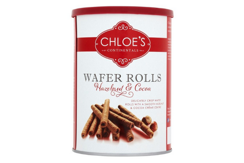 Chloe's - Wafer Rolls - Hazelnut & Cocoa