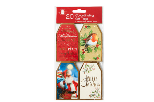 Giftmaker - Co-ordination Gift Tags - 20 Tags