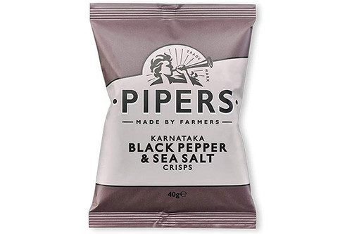 Pipers - Karnataka Black Pepper & Sea Salt - 40g