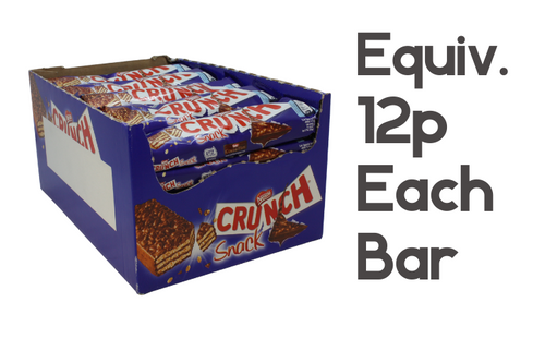 Box of Nestle Crunch Snack- 30 x 33g