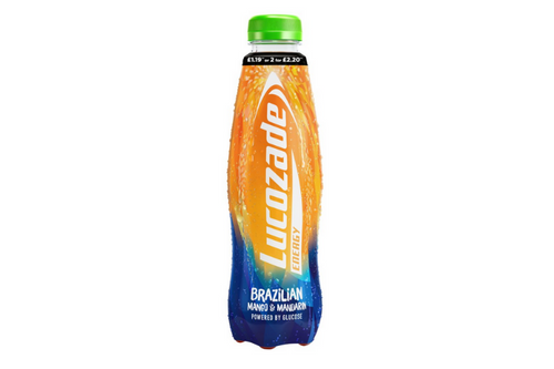 Lucozade Energy - Brazilian - Mango & Mandarin - 380ml