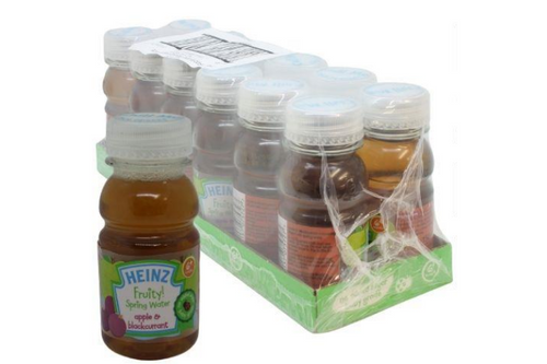 Case of Heinz - Apple & Blackcurrant Juice - 6+Months - 12 x 150ml