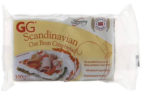 GG - Scandinavian - Oat Bran Crisp bread - 100g
