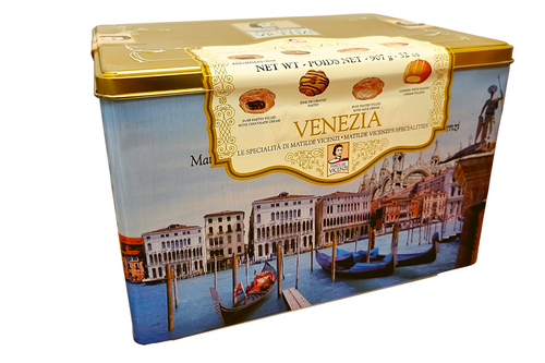 Matilde Vicenzi - Selection of Puff Pastry, Shortbread & Cookies - 907g (Dented Tin)