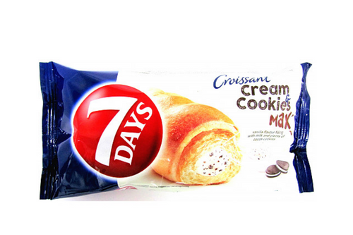 7 Days - Cream & Cookies Max - Croissant - 80g