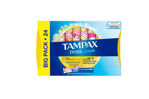 Tampax - Pearl Compak - Regular - Pack of 24
