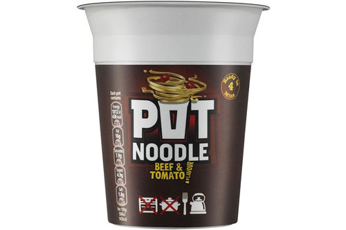 Pot Noodle - Beef & Tomato - 90g