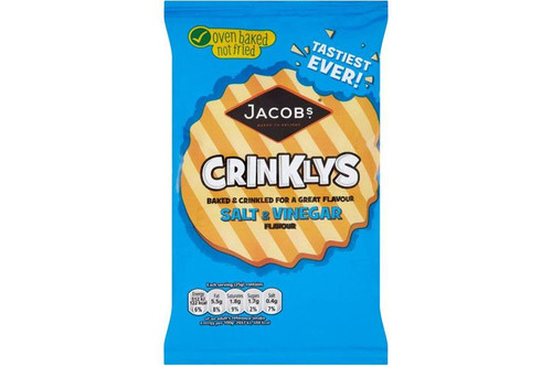 Jacobs - Crinklys - Salt & Vinegar - 50g