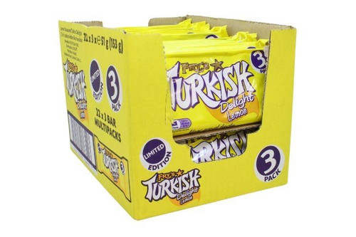 Box of Fry's - Lemon Turkish Delight - 22 x 3 Pack