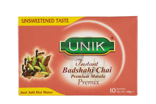 UNIK - Instant Badshahi Chai Premium Masala Premix - 10 Sachets - 140g