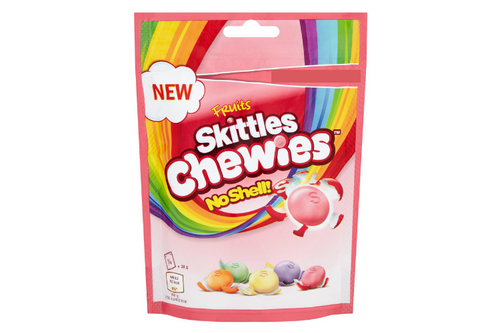 Skittles Chewies - Fruit Pouch - No Shell - 152g